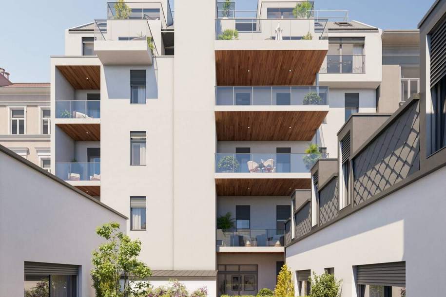 TOWNHOUSE Top 02 + Exklusive Stadtwohnung in ruhiger Wohnlage + Terrasse + moderne Ausstattung, Wohnung-kauf, 445.000,€, 1160 Wien 16., Ottakring