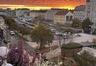 The essence of Vienna - Exklusives Altbaujuwel am Naschmarkt – 167 m² zeitlose Eleganz, Blick auf Wiens neuen Naschpark