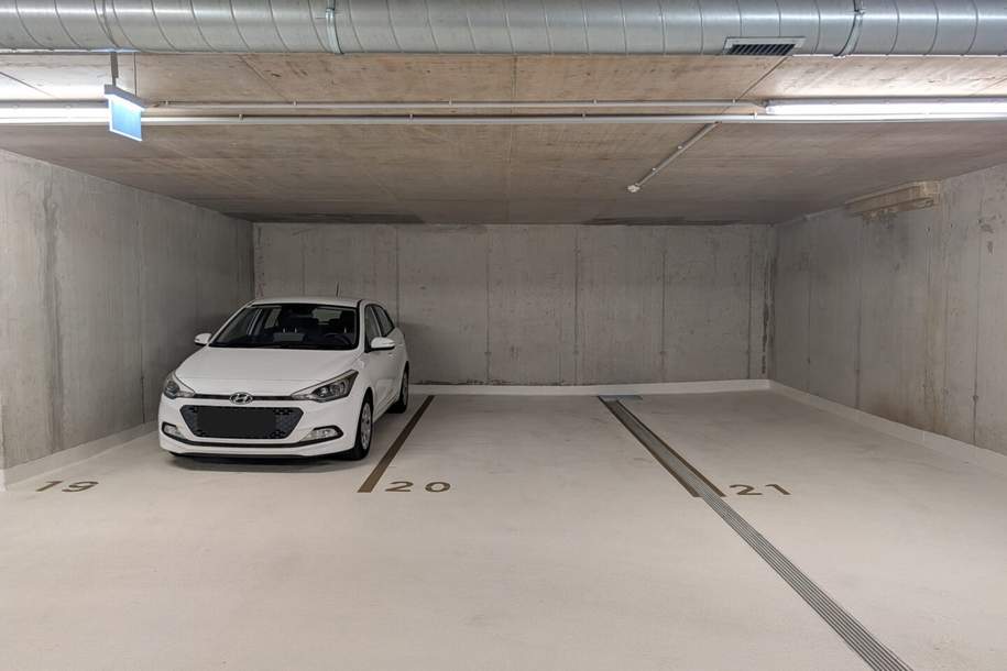 Neubau Tiefgaragenstellplatz nahe Bahnhof Floridsdorf – ideal für Pendler, Kleinobjekte-miete, 100,00,€, 1210 Wien 21., Floridsdorf