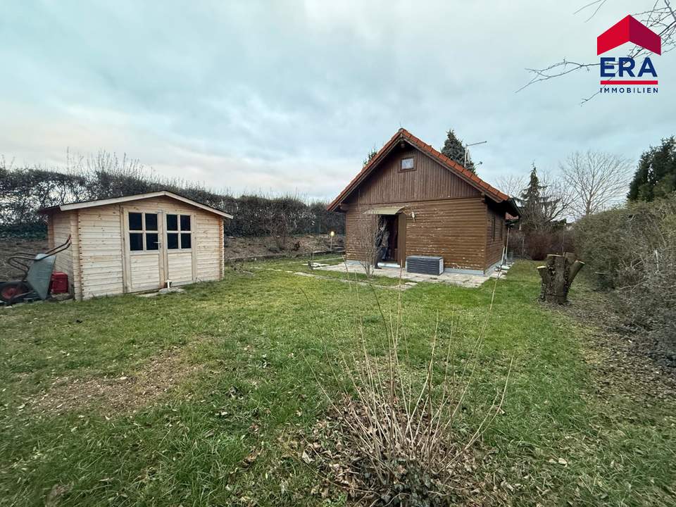 Kettlasbrunn KAUF - Baugrund mit Gartenhaus/Ferienhaus