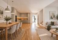 Fertiggestellt & bezugsbereit | 5-Zimmer Neubau-Reihenhaus mit ca. 50m² Eigengarten | Hofruhelage | Luftwärmepumpe