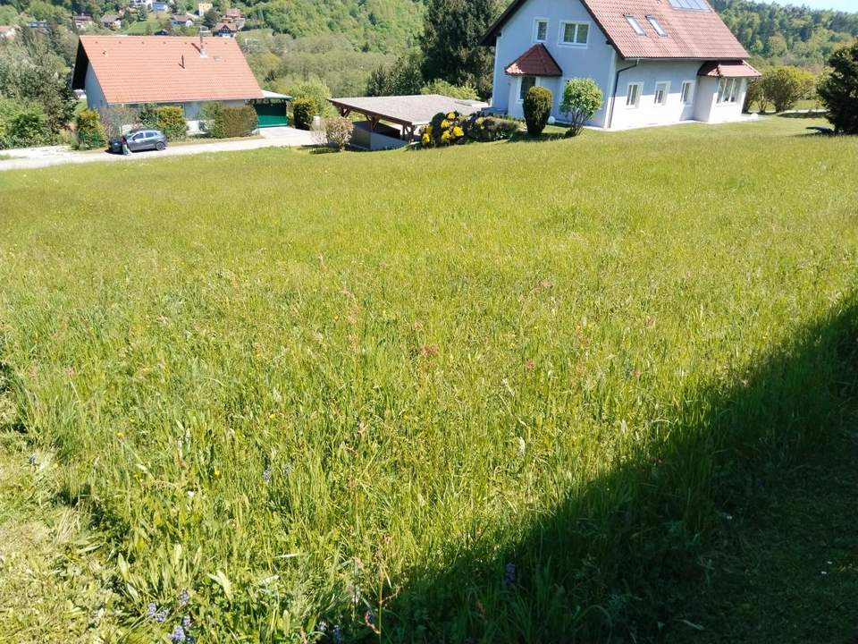 Sonniges Baugrundstück in Hitzendorf