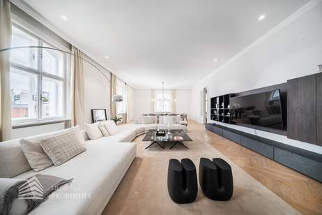 Repräsentative 4-Zimmer Designer Wohnung im Herzen Wiens!, Wohnung-miete, 4.900,01,€, 1010 Wien 1., Innere Stadt