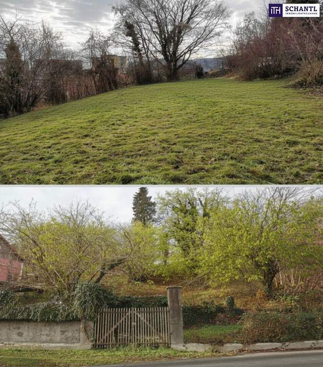 Verwirklichen Sie Ihre Träume - traumhaftes Baugrundstück in Graz – mit 0,3 - 0,6 Baudichte auch perfekt für Bauträger!