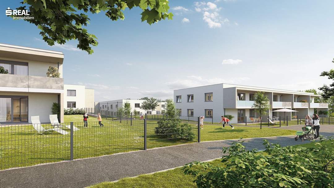 Neues Zuhause für's Leben - 107 frei finanzierte Wohneinheiten mit Außenflächen und Garagenplätzen - PROVISIONSFREI!