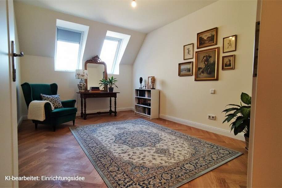 Moderne 4-Zimmer-DG-Wohnung mit hofseitigem Balkon, Wohnung-miete, 2.999,02,€, 1030 Wien 3., Landstraße