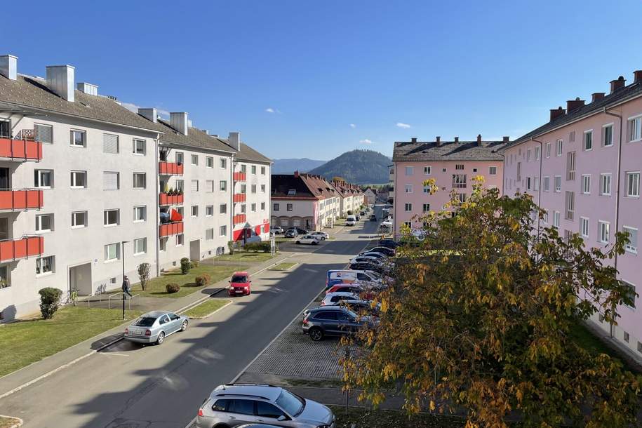 Erstbezug nach Komplettsanierung! Sonnige 3 Zimmerwohnung mit Badewanne und Balkon!, Wohnung-miete, 755,75,€, 8793 Leoben