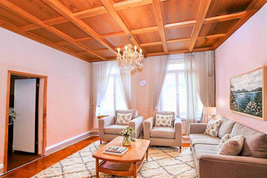 Altbauwohnung in Penzing mit viel Potential für Anleger und Altbauliebhaber! (derzeit noch vermietet), Wohnung-kauf, 290.000,€, 1140 Wien 14., Penzing