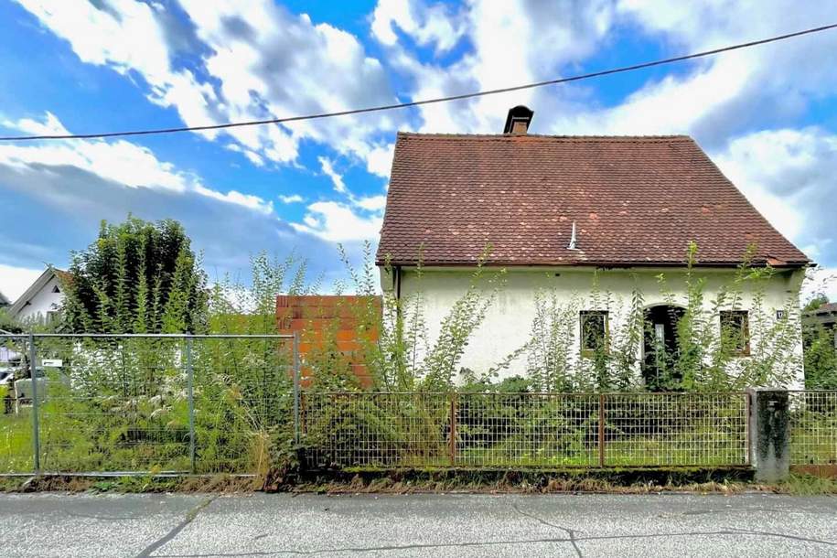 RESERVIERT - Baubewilligtes Einfamilienhaus zur Generalsanierung und zum Weiterbau, Haus-kauf, 239.000,€, 9020 Klagenfurt(Stadt)