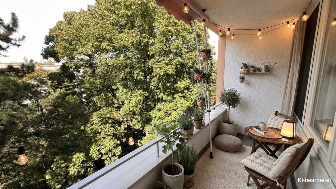 SÜDSTADT: Sonnige 3-Zimmer Wohnung mit Balkon Süd- West ausgerichtet