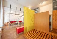 Loftartiges Wohnatelier in Wien, fünfter Bezirk!