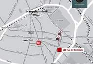 Lichtdurchflutetes Design Loft mit 2 Terrassen in der Brotfabrik Wien!