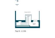 **4-Zimmer Dachgeschoss mit XXl Dachterrasse in nur 10min auf die Donauinsel**