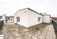 Dachgeschoss - Neubau - Büro mit großer Rundum-Terrasse nahe U3! Provisionsfrei!