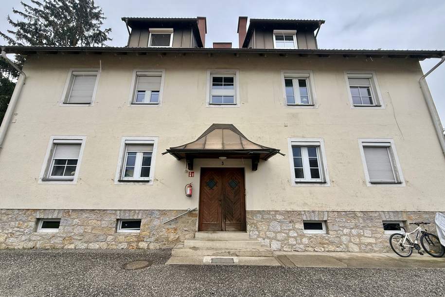 Wolfsberg - Redinger Straße: Zinshaus mit 6 Wohnungen & 4 Garagen, Gewerbeobjekt-kauf, 450.000,€, 9400 Wolfsberg