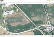 Gewerbegrundstück Widmung "Bauland-Gewerbegebiet" mit einer Fläche von insgesamt 51954 m² zu verkaufen - auch Teilflächen möglich