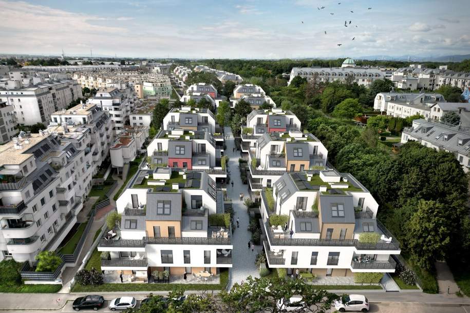 Grün leben. Gut investieren. Rosengarten Preisaktion, Wohnung-kauf, 300.669,€, 1110 Wien 22., Donaustadt