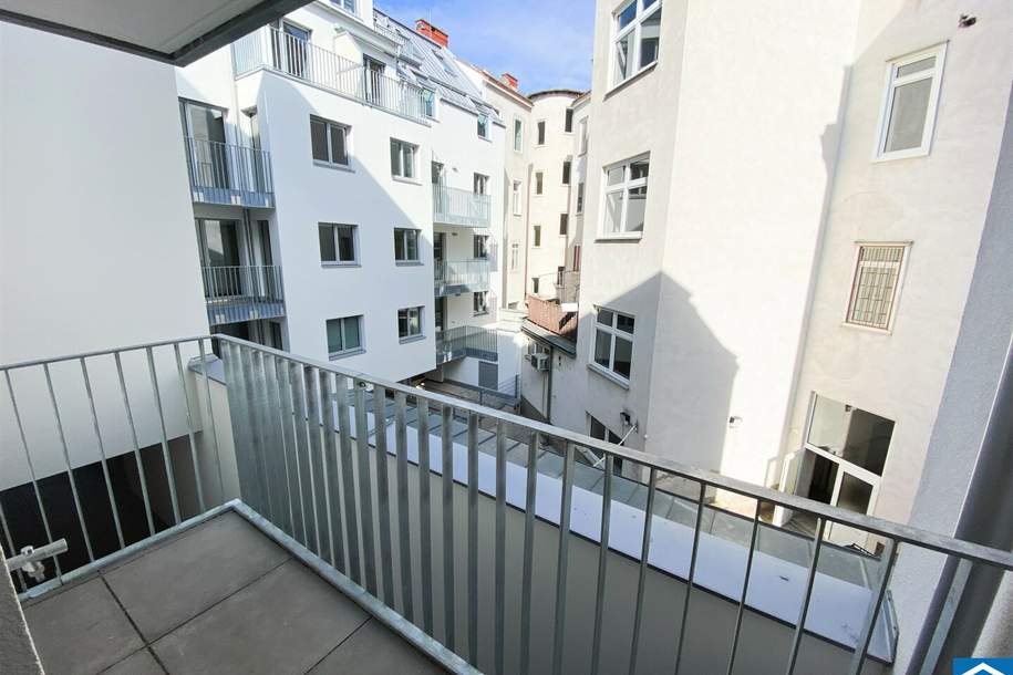 Optimal geschnittene Balkonwohnung in Richtung Innenhof!, Wohnung-miete, 849,00,€, 1210 Wien 22., Donaustadt