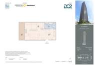 DC2 - 42. Etage Erstbezug: Panorama View U1 Donauinsel