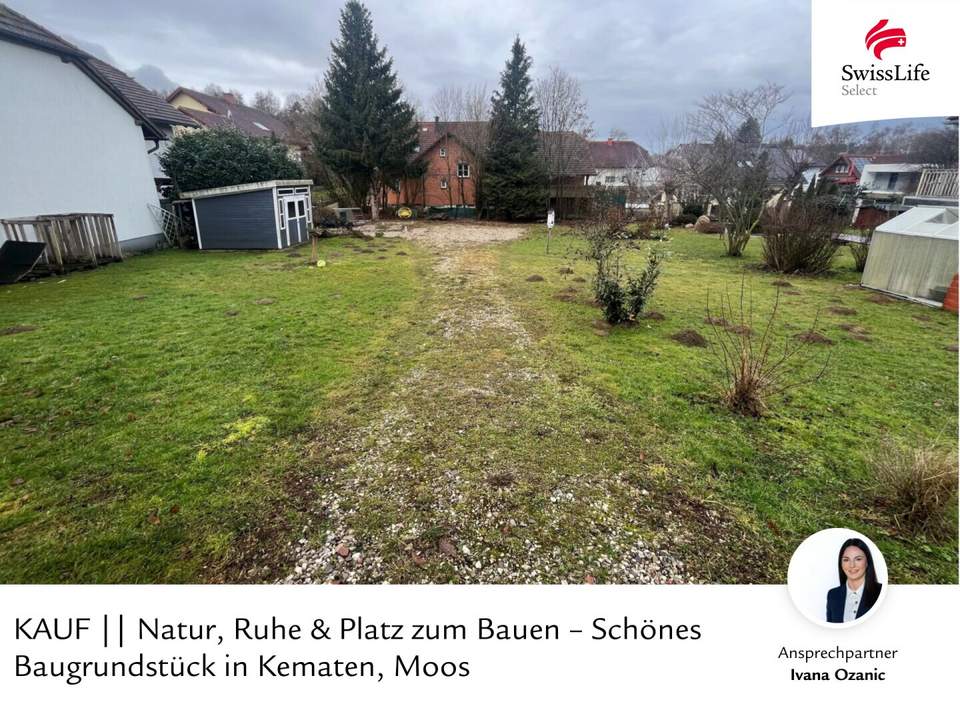 Natur, Ruhe &amp; Platz zum Bauen – Schönes Baugrundstück in Kematen, Moos