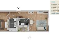 Anleger aufgepasst! Vermietete 2 Zimmer Wohnung mit Loggia und Tiefgaragenplatz in Wels - Nähe Traunauen!