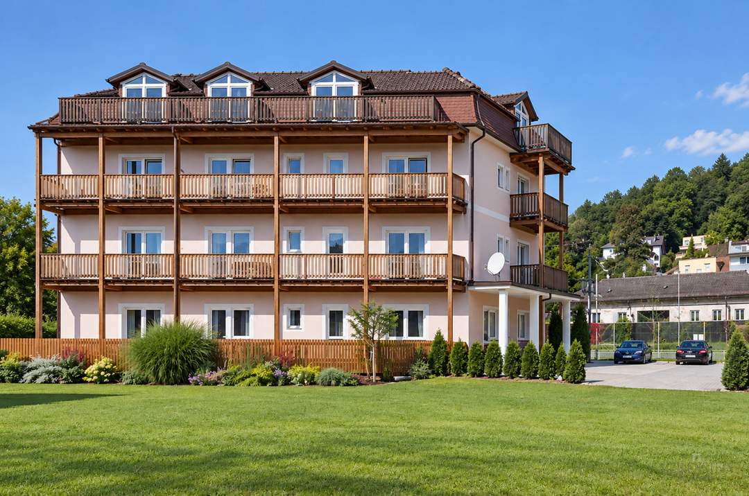 TOP 2 - Kleine Garten - Single Wohnung nicht weit vom Wörthersee entfernt.