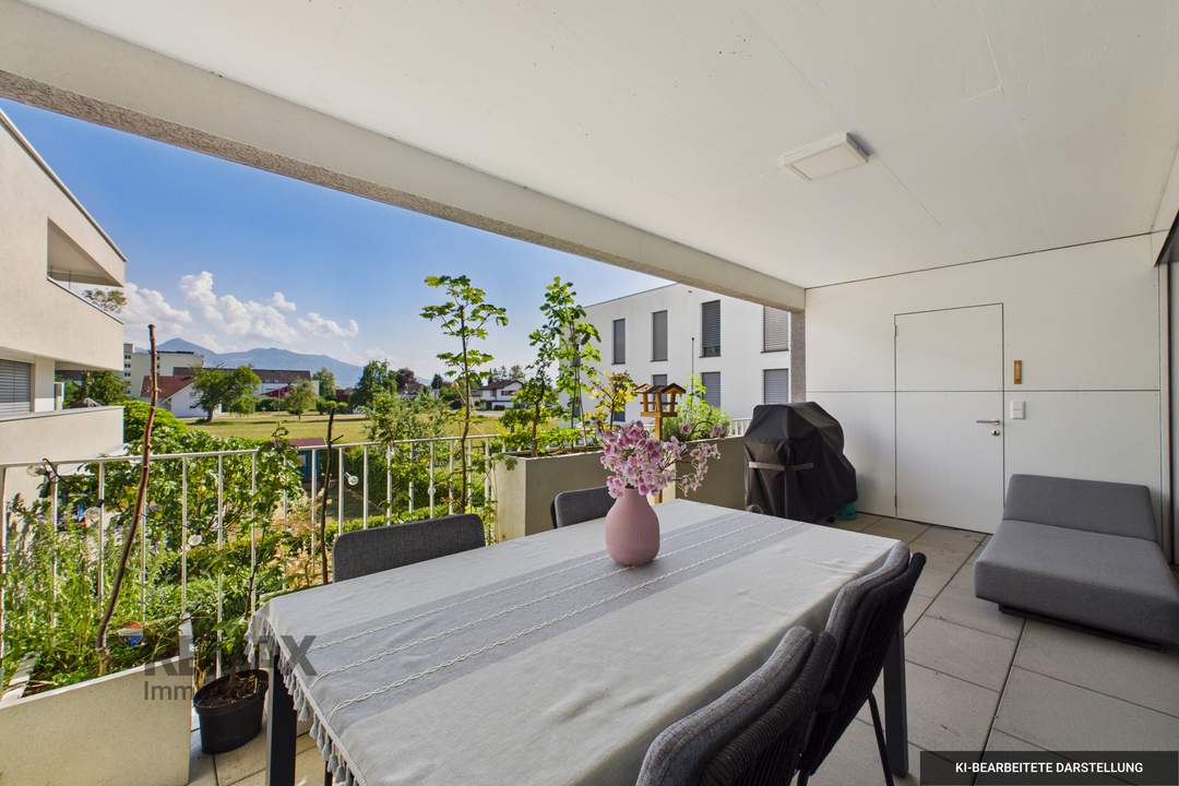 Hochwertige 3-Zimmer-Wohnung mit schönem Balkon in Wolfurt – ein Zuhause zum Ankommen