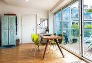 Rarität: Hochwertige 2 Zimmer Dachgeschoßwohnung mit Terrasse in Hofruhelage