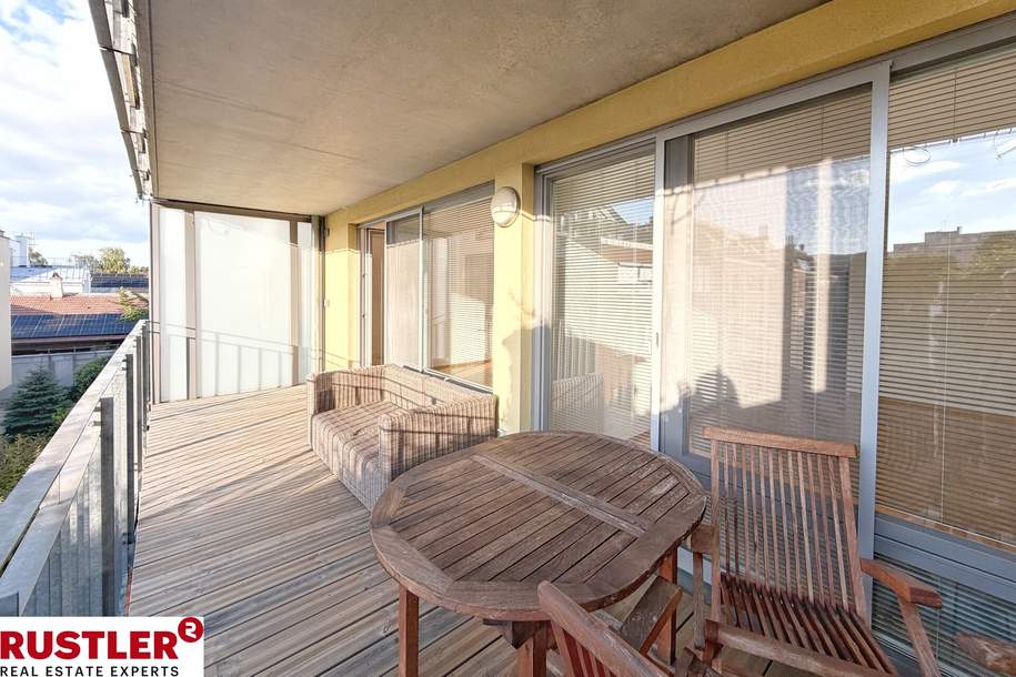 ruhig gelegene 3 Zimmerwohnung mit großzügiger Loggia, Wohnung-miete, 1.500,00,€, 2345 Mödling
