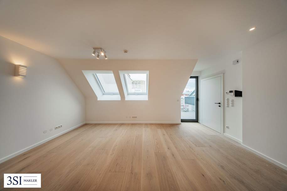 Wunderschöne Dachgeschoßwohnung mit Balkonfläche in revitalisierter Altbauliegenschaft, Wohnung-kauf, 499.000,€, 1220 Wien 22., Donaustadt
