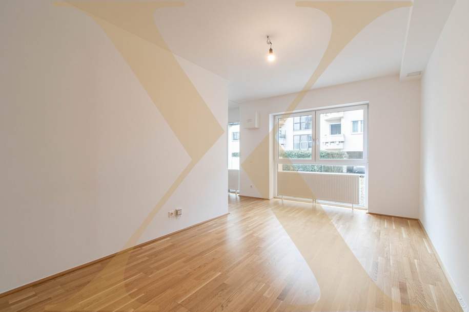 Moderne und ideal geschnittene 1,5-Zimmer-Wohnung mit Balkon in Leonding zu vermieten!, Wohnung-miete, 670,00,€, 4060 Linz-Land