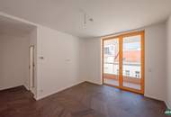 KARAJAN – 2-Zimmer-Dachgeschoß mit zwei Balkonen beim Augarten