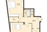 Koffer packen, einziehen: Helle bezugsfertige Wohnung mit Loggia & PKW-Stellplatz nahe Schönbrunn