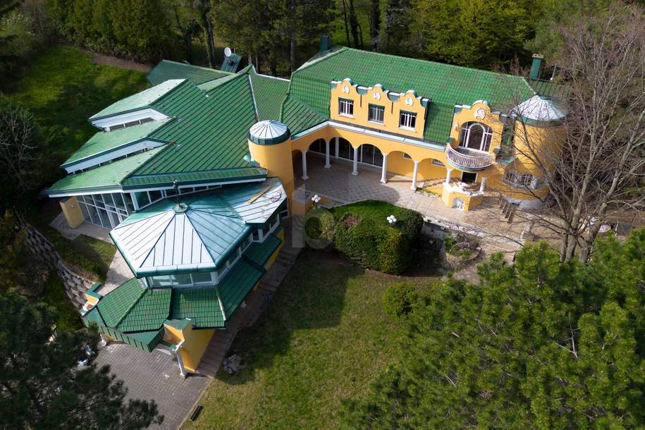 VILLENJUWEL MIT INDOOR SWIMMING POOL IN IDYLLISCHER RUHELAGE, Haus-kauf, 1.650.000,€, 3032 Sankt Pölten(Land)