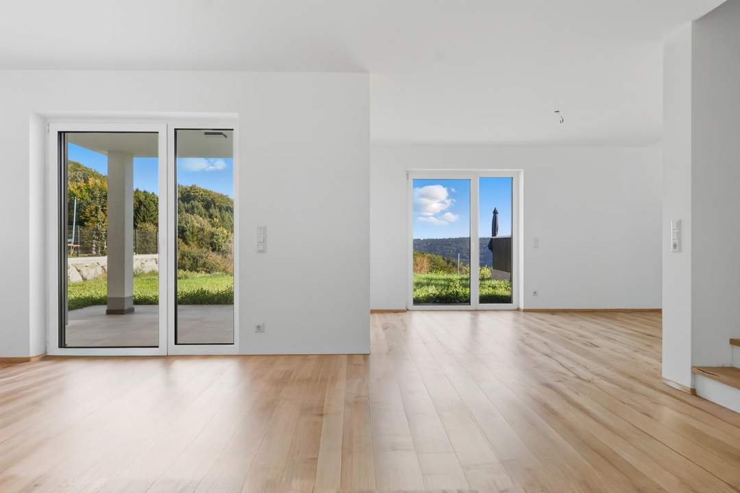 NEUBAU - Charmante Doppelhaushälfte mit Gartenidylle in ruhiger Lage