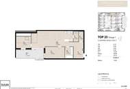 hofseitige 3 Zimmer Erstbezugswohnung mit Balkon in beliebter Lage: Apollogasse18 -perfekte Infrastruktur!