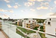 Luxuriöse Penthouse-Wohnung mit 123 m² privater Dachterrasse! Fitness, Sauna und Concierge!