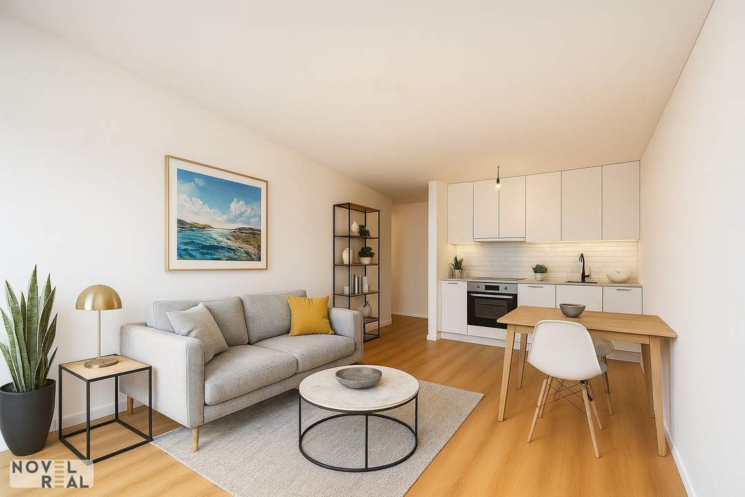 Dachgeschosswohnung mit Blick ins Grüne – ruhig und hell