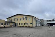 Produktions- und Lagerhalle mit Büro &amp; Freiflächen in Hörsching zu vermieten B WIDMUNG !!