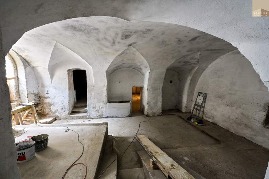 Historischer Keller zur vielseitigen Nutzung, Gewerbeobjekt-miete, 636,36,€, 2511 Baden