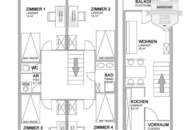 Zentral gelegene Maisonette-Eigentumswohnung mit Balkonen