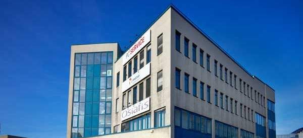 Büros und Lager am Franzosengraben