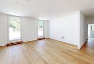 4-Zimmer-Dachgeschosswohnung mit großer Terrasse und Blick Richtung Weinhänge