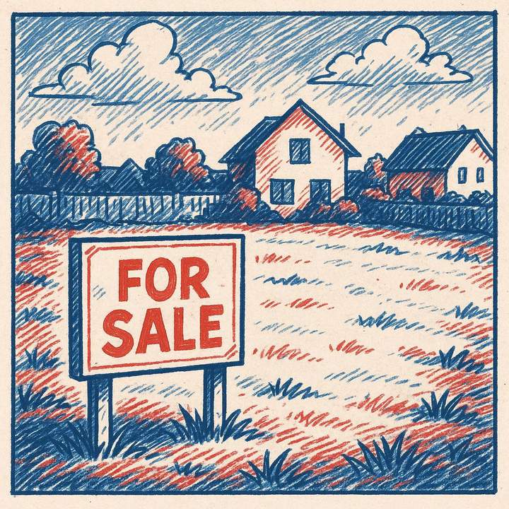 1.354m² oder 2x 677m² Baugrundstück