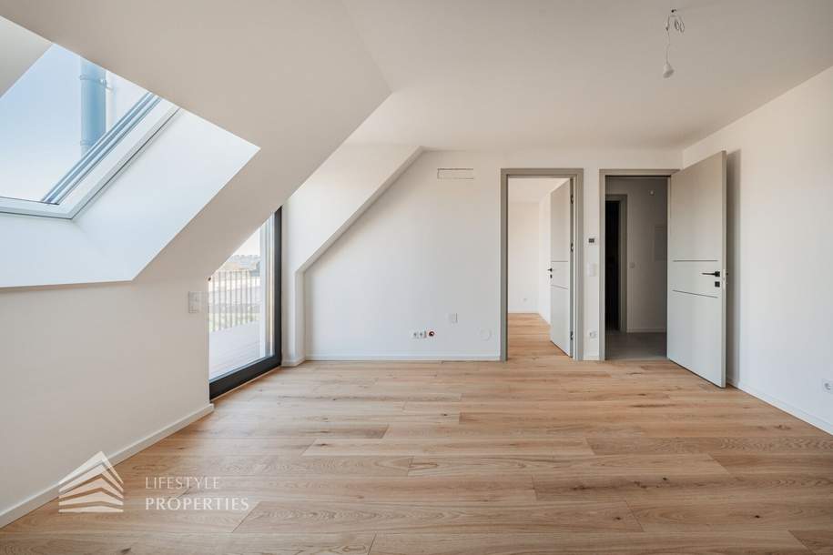 Erstbezug! 2-Zimmer Wohnung mit Balkon, Nähe Bahnhof Stammersdorf, Wohnung-kauf, 249.000,€, 1210 Wien 21., Floridsdorf
