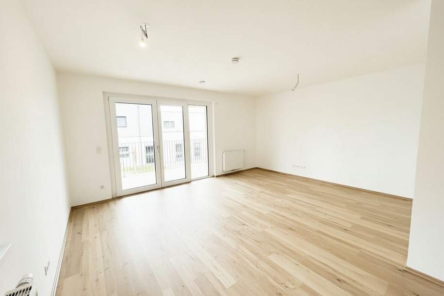 Erstbezug "ein viertel grün" – stilvolle 3-Zimmer-Wohnung mit Balkon, Wohnung-kauf, 246.762,€, 2700 Wiener Neustadt(Stadt)