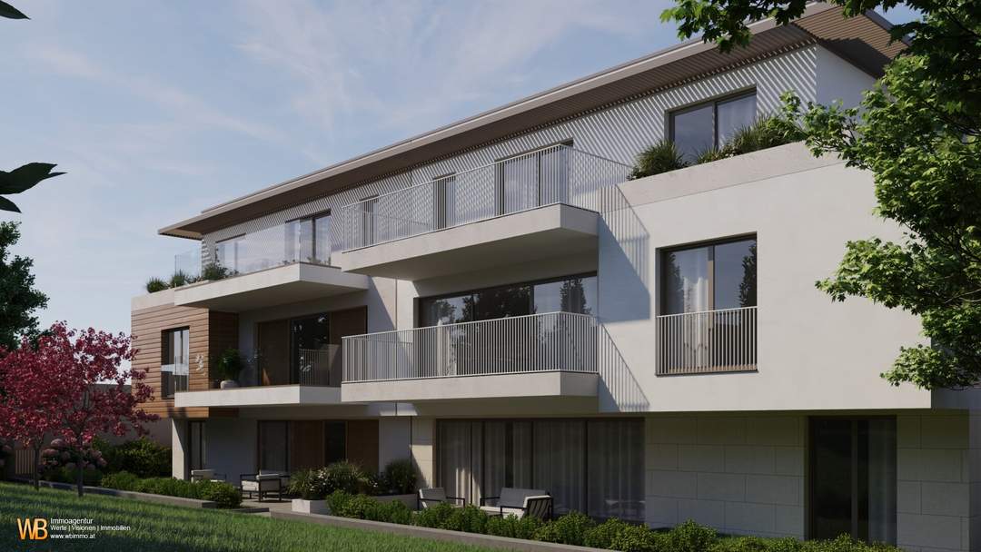 TOP Gartenwohnung! Perfektes Wohnprojekt in herrlicher Grünruhelage in Breitensee! Höchster Wohnkomfort mit Wärmepumpe, Deckenkühlung, Photovoltaik und Smart Home System!