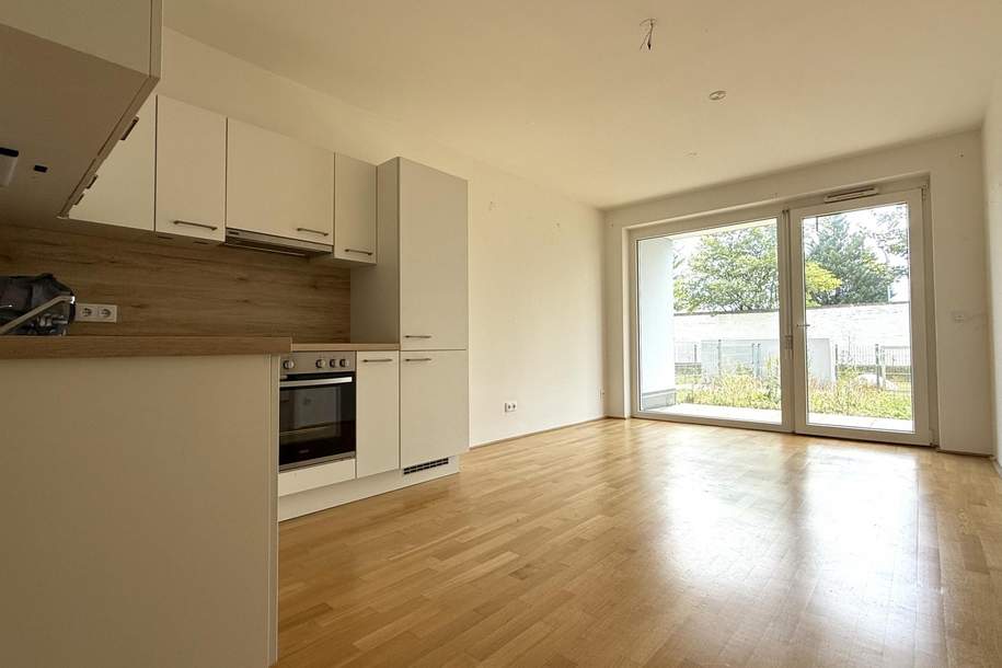 Moderne Neubauwohnung mit MEGA 243,12m² EIGENGARTEN und TERRASSE nahe Akademiepark, Wohnung-miete, 849,00,€, 2700 Wiener Neustadt(Stadt)