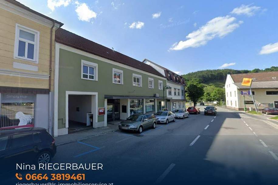 Großes Geschäftshaus mit Innenhof, Lager/Büro und Wohnung in Lockenhaus, Haus-kauf, 598.000,€, 7442 Oberpullendorf