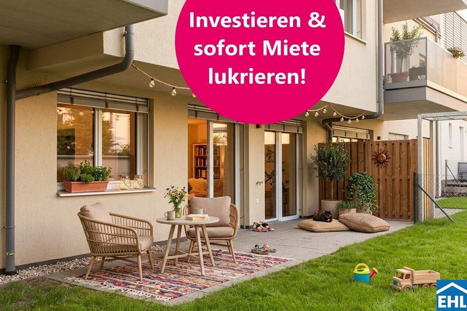 LIESING GARDENS als Vorsorgeobjekt: Urbanes Wohnen im Grünen für Ihre Zukunft, Wohnung-kauf, 269.100,€, 1230 Wien 23., Liesing
